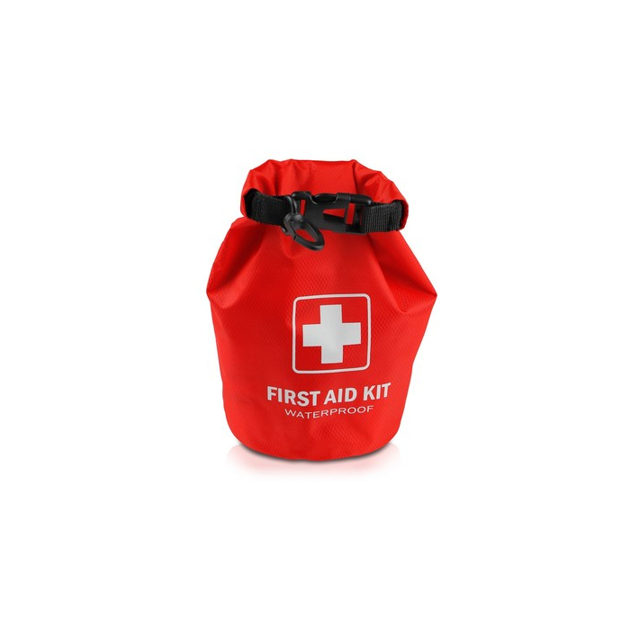 Apteczka w wodoodpornym pokrowcu Air Gifts, 47 el. | Ryan czerwony