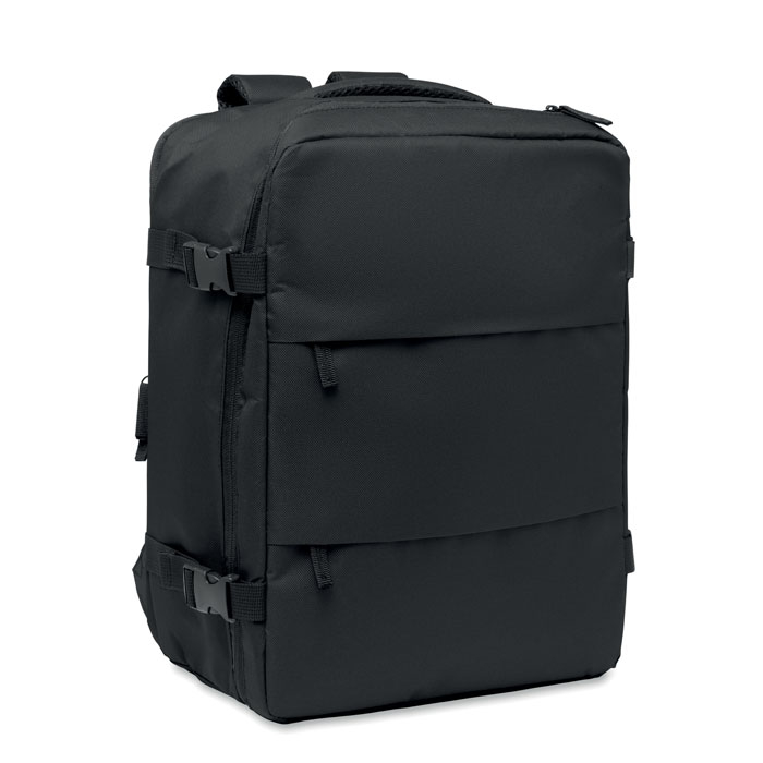 ASPEN - Przedłużany plecak kabinowy 20L, Czarny