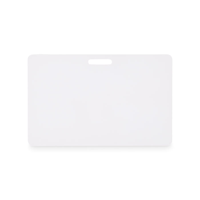 BADSMALL - Identyfikator 54 x 86 mm, Bialy
