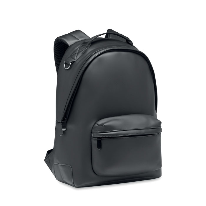 BAI BACKPACK - Plecak na laptopa 15" PU, Czarny