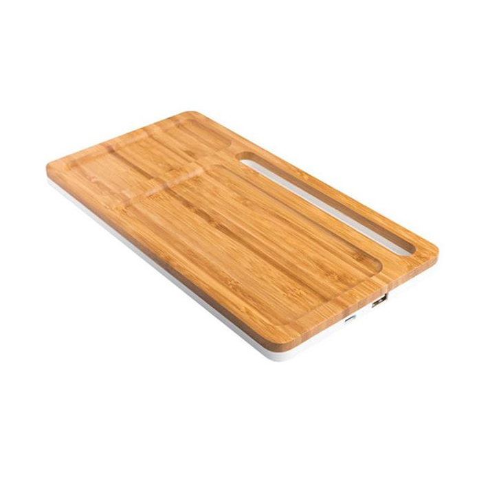 Bambusowa ładowarka indukcyjna z uchwytem na telefon / Bacha