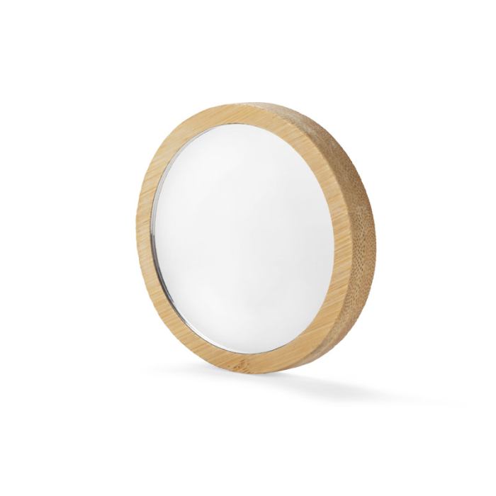 Bambusowe lusterko LALA brązowy