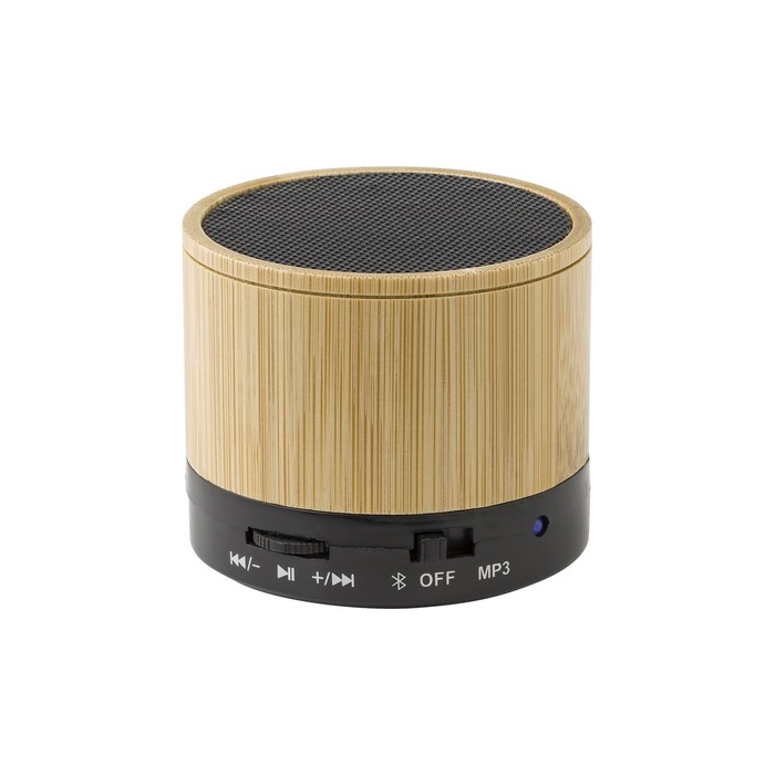 Bambusowy głośnik bezprzewodowy drewno