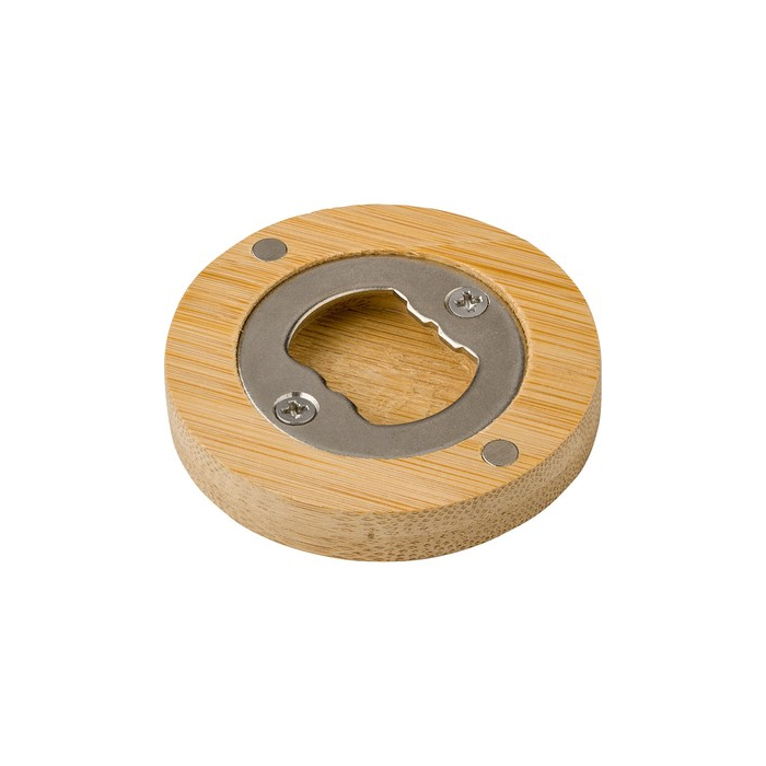 Bambusowy otwieracz do butelek brązowy