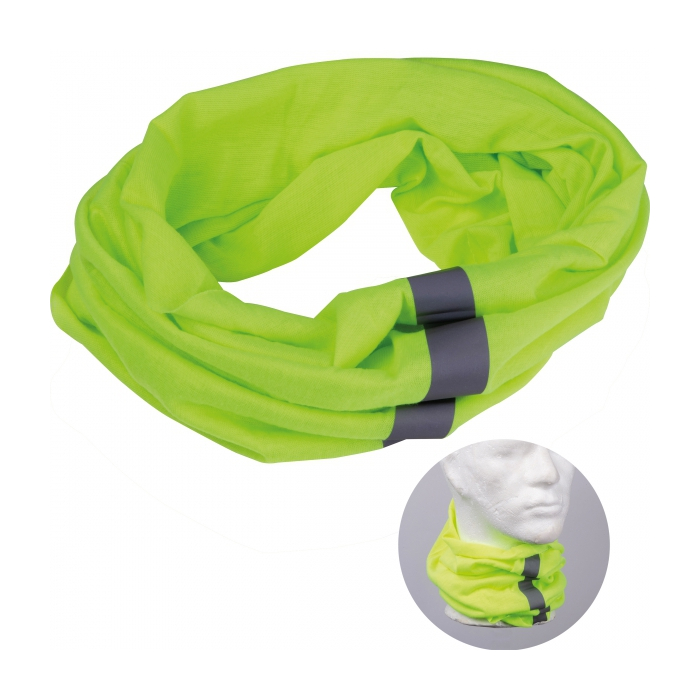 Bandana odblaskowa, żółty