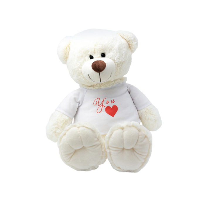 Bardzo duży miś Bubu, ecru