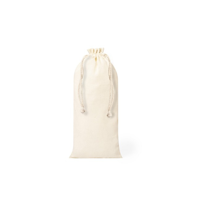 Bawełniany worek na butelkę neutralny