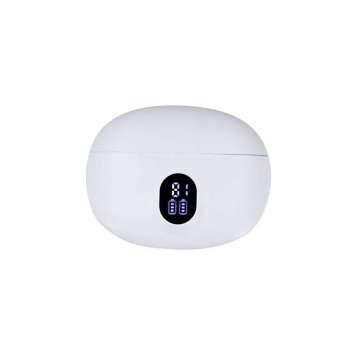 Bezprzewodowe słuchawki douszne ANC i ENC biały