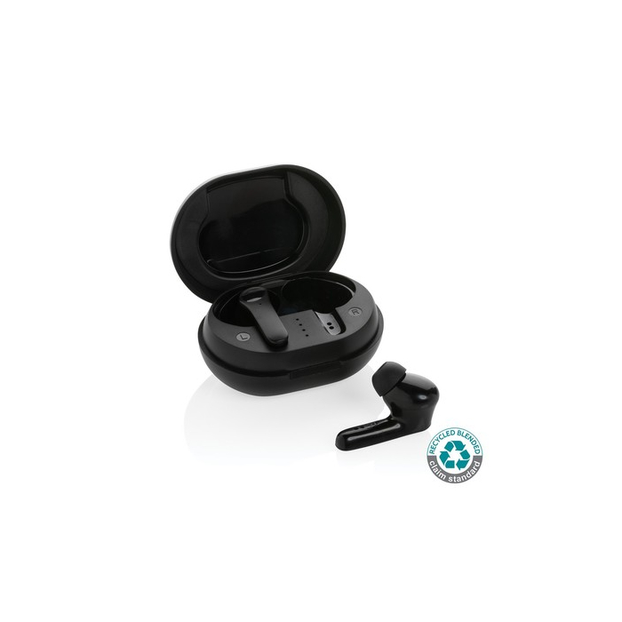 Bezprzewodowe słuchawki douszne czarny