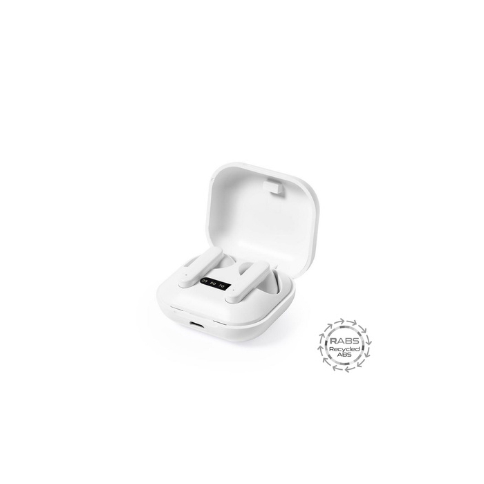 Bezprzewodowe słuchawki douszne biały