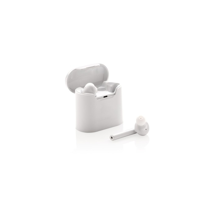 Bezprzewodowe słuchawki douszne Liberty biały