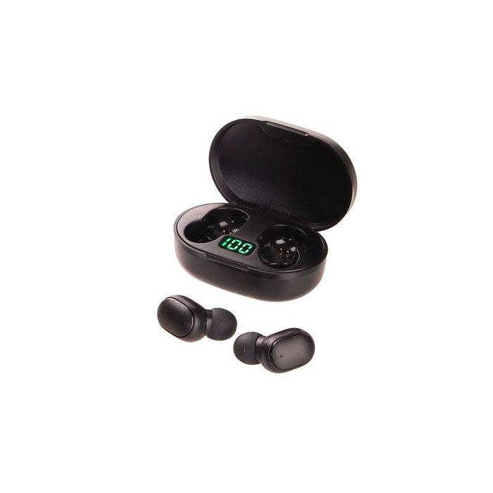 Bezprzewodowe słuchawki douszne | Patrick czarny