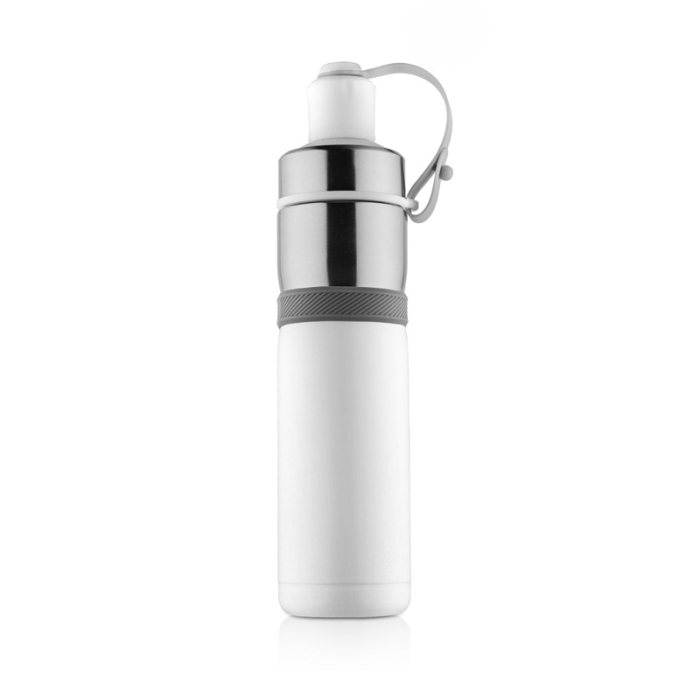 Bidon termiczny BREEZE 500 ml biały