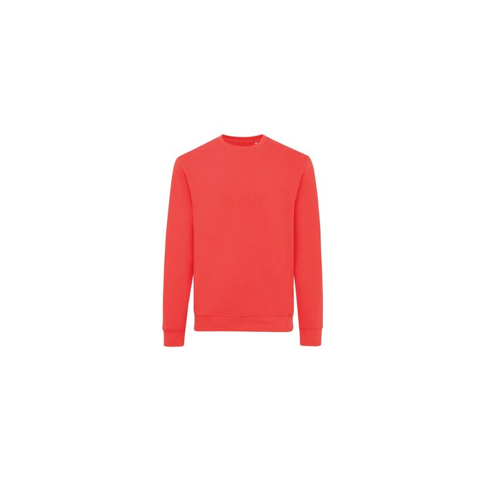 Bluza z bawełny z recyklingu Iqoniq Zion czerwony