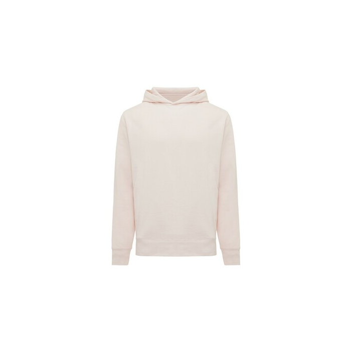 Bluza z kapturem i kieszeniami Iqoniq Yengo z bawełny z recyklingu różowy