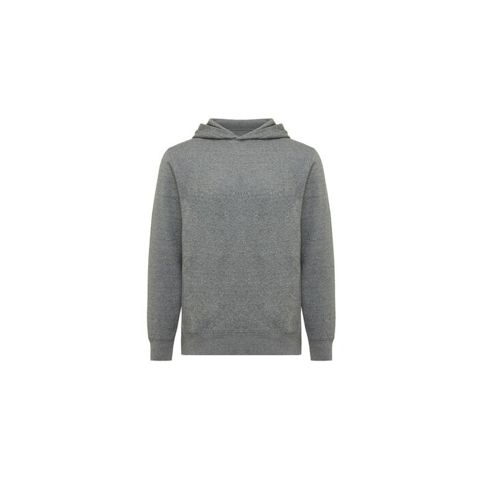 Bluza z kapturem i kieszeniami Iqoniq Yengo z bawełny z recyklingu szary