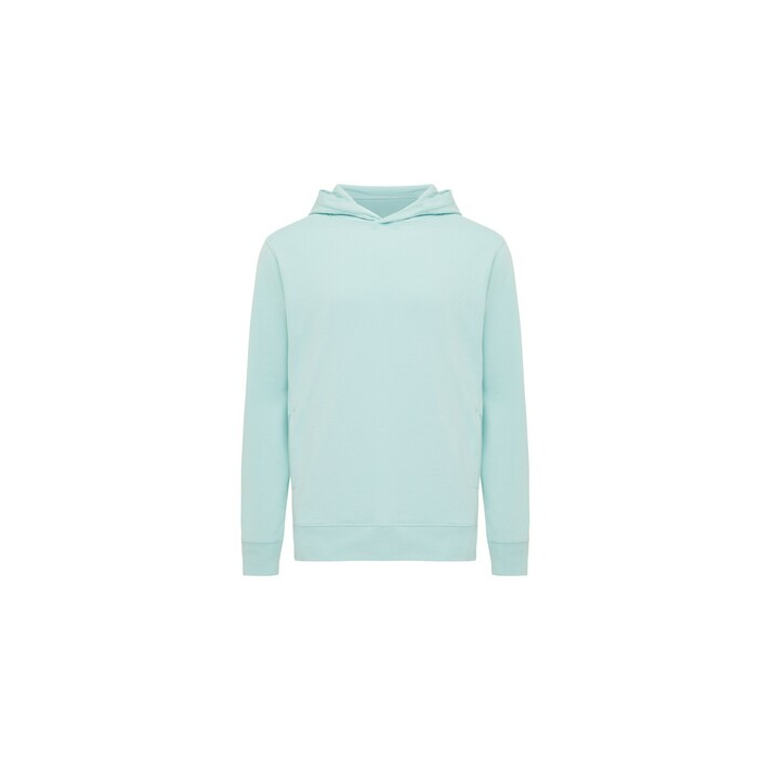 Bluza z kapturem i kieszeniami Iqoniq Yengo z bawełny z recyklingu zielony