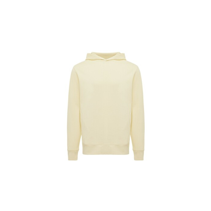Bluza z kapturem i kieszeniami Iqoniq Yengo z bawełny z recyklingu żółty