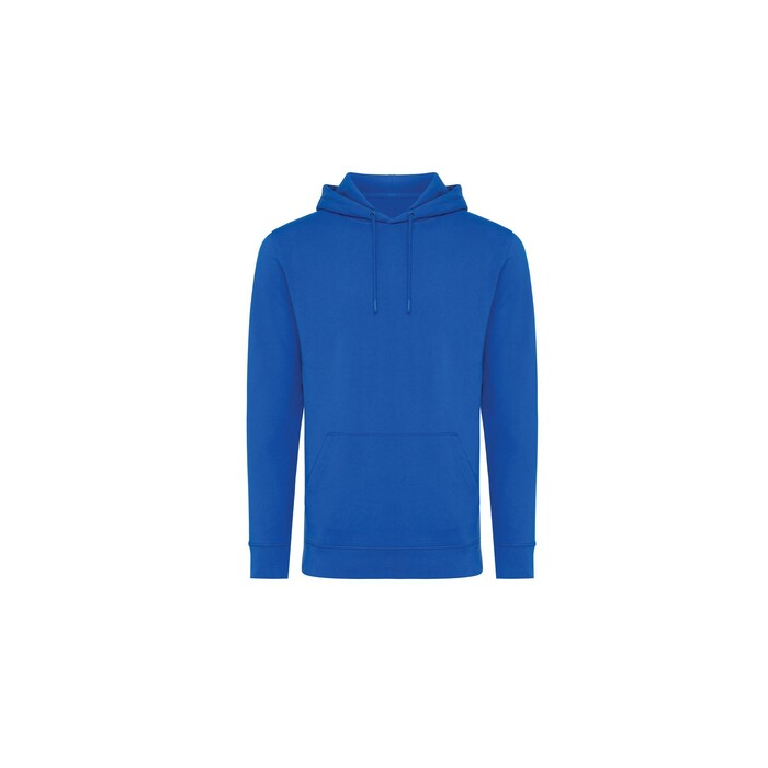 Bluza z kapturem z bawełny z recyklingu Iqoniq Jasper niebieski