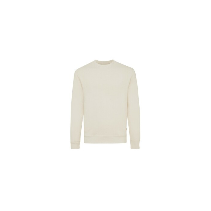 Bluza z niebarwionej bawełny z recyklingu Iqoniq Denali neutralny