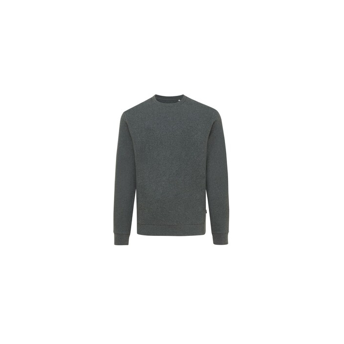 Bluza z niebarwionej bawełny z recyklingu Iqoniq Denali czarny