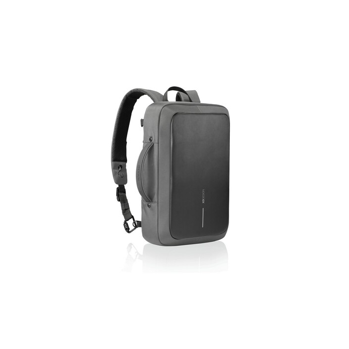 Bobby Bizz 2.0 plecak chroniący przed kieszonkowcami szary