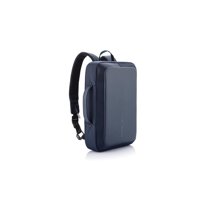 Bobby Bizz torba, plecak chroniący przed kieszonkowcami niebieski, czarny