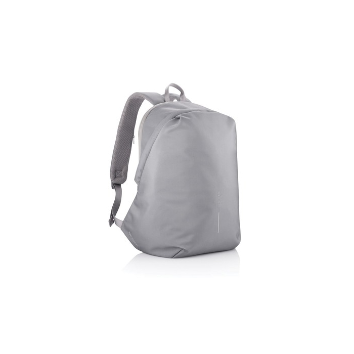 Bobby Soft plecak chroniący przed kieszonkowcami szary