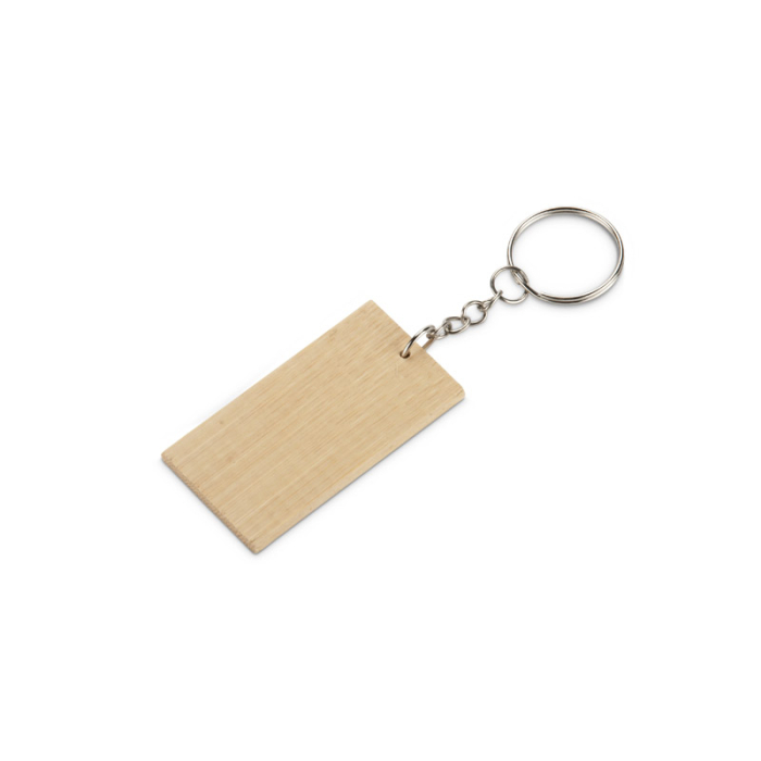 Brelok bambusowy BAMKEY beżowy