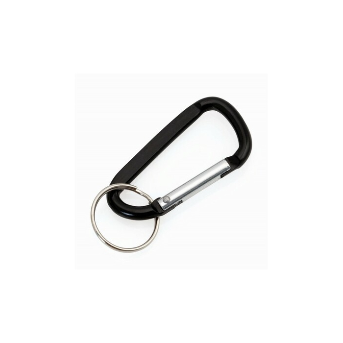 Brelok do kluczy, karabińczyk czarny