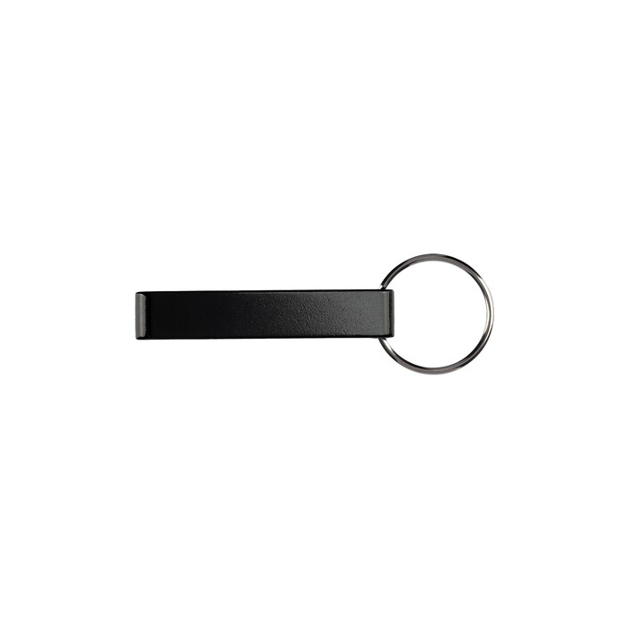 Brelok do kluczy, otwieracz do butelek czarny