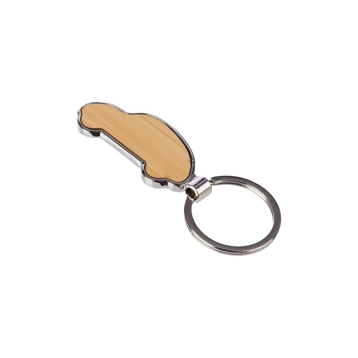 Brelok do kluczy "samochód" brązowy