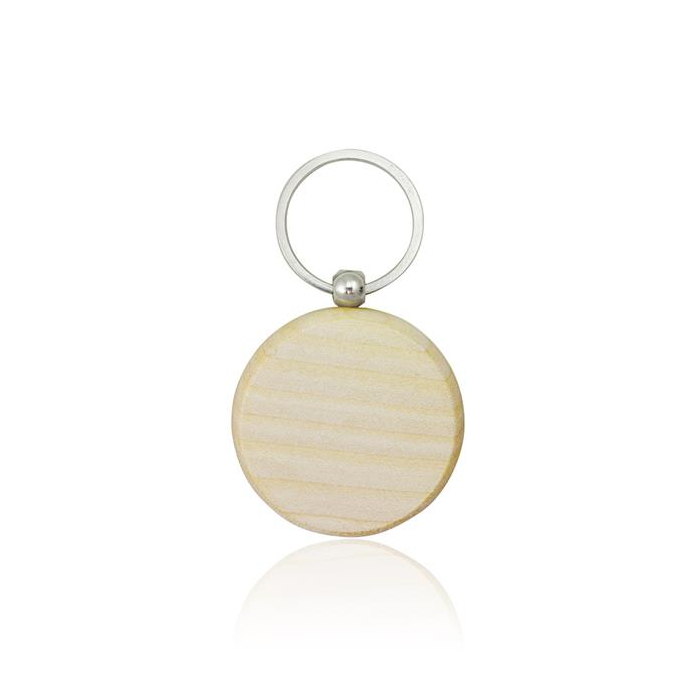 Brelok drewniany, okrągły / Kris