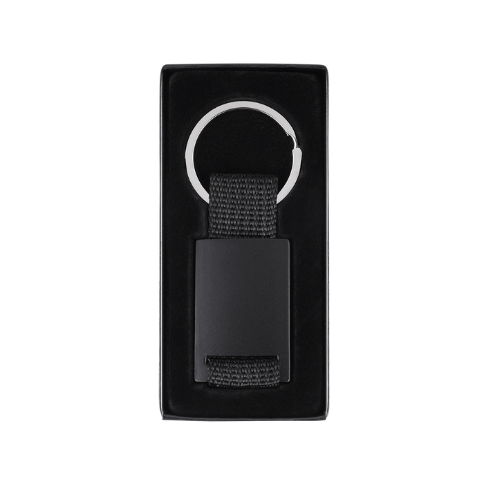 Brelok metalowy Swag, czarny