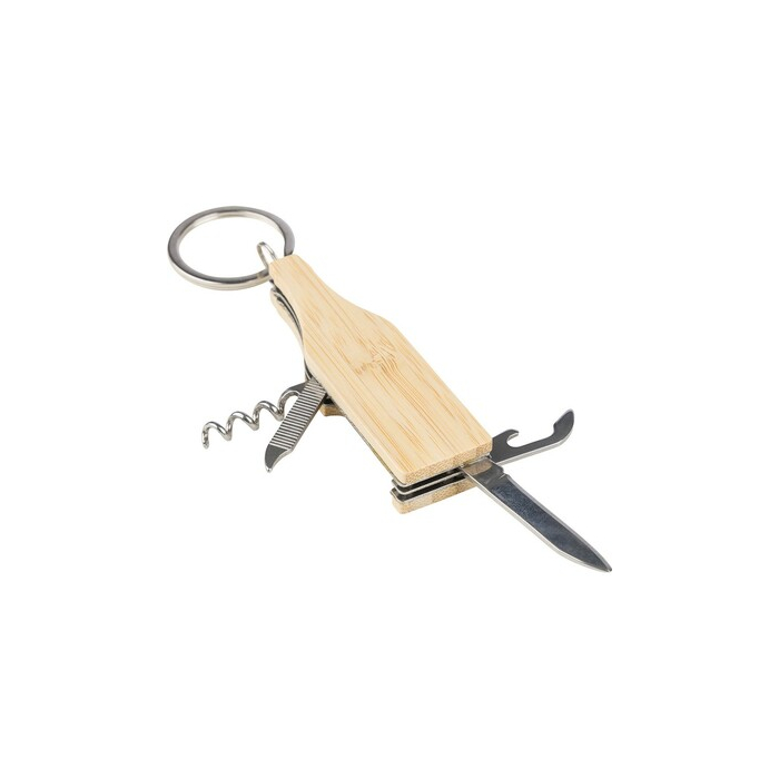 Brelok, narzędzie wielofunkcyjne brązowy