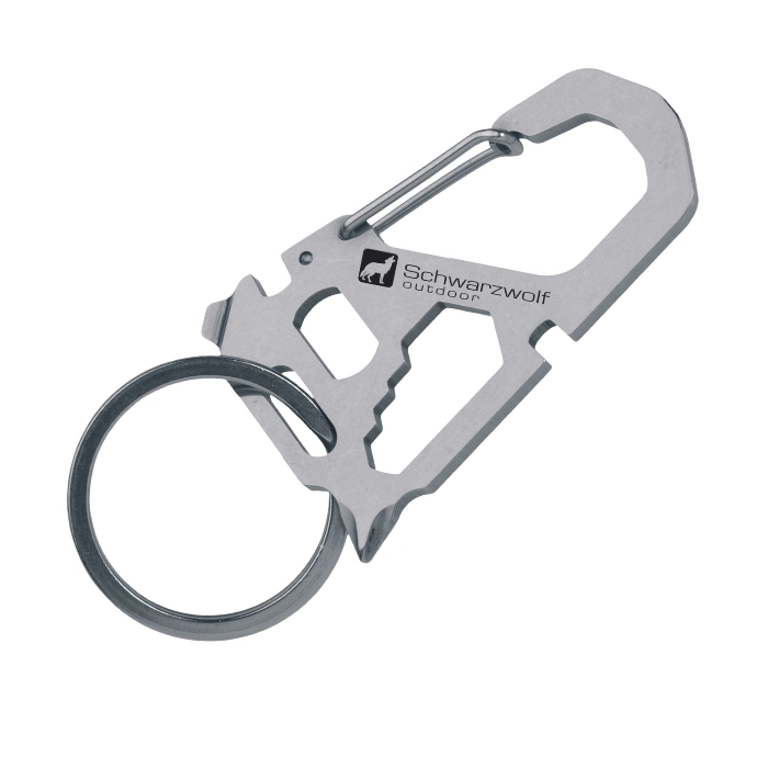 Brelok wielofunkcyjny ANTISANA Schwarzwolf, szary