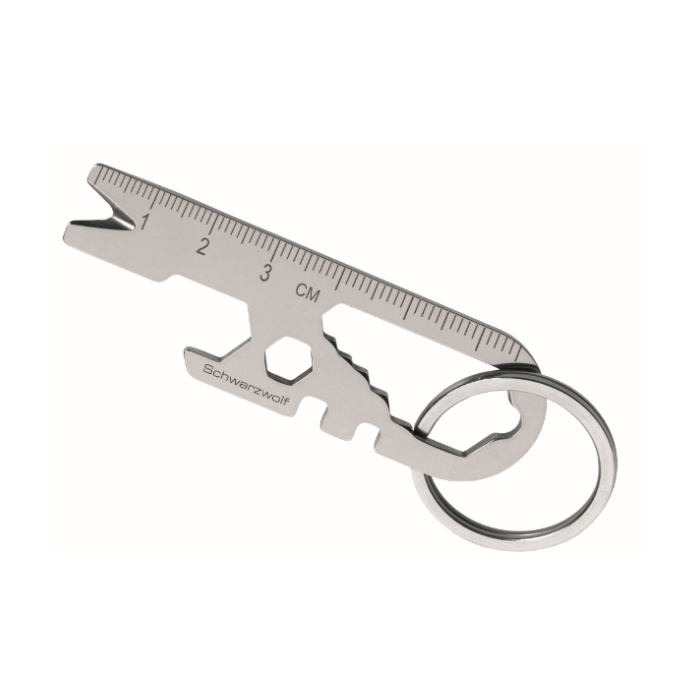 Brelok wielofunkcyjny ATACAMA Schwarzwolf, szary