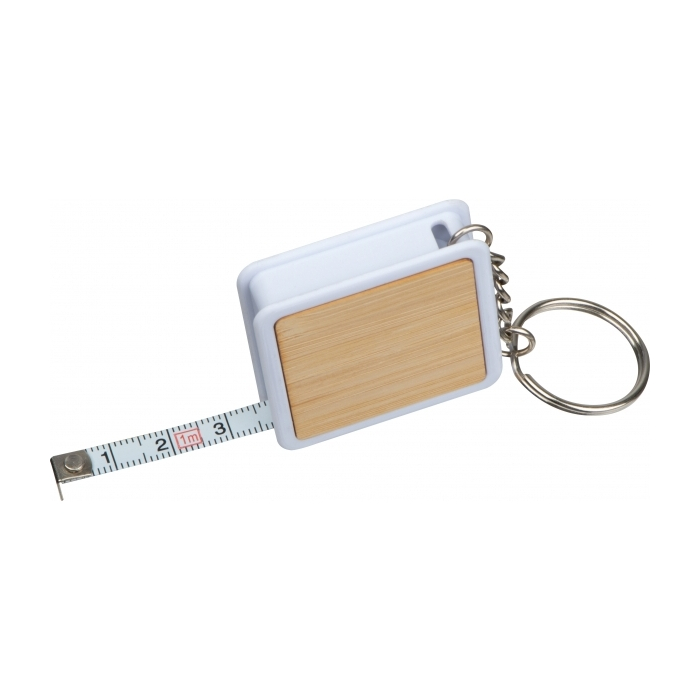 Brelok z miarką 1m LECCE, biały
