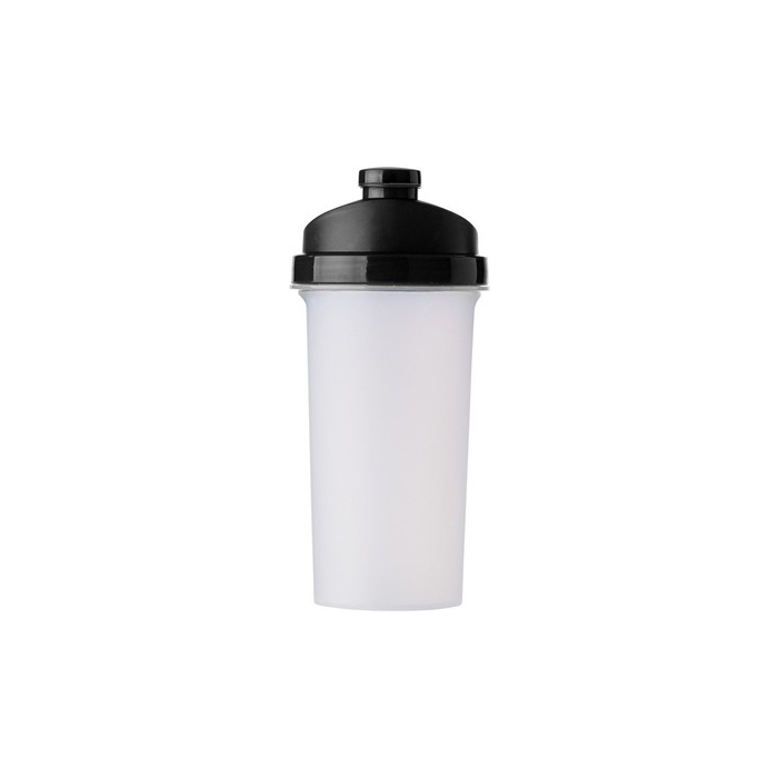 Butelka sportowa 700 ml, shaker czarny