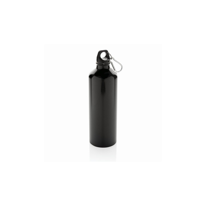 Butelka sportowa 750 ml czarny, czarny