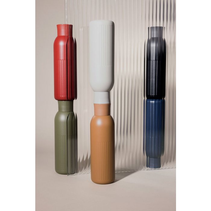 BUTELKA TERMICZNA TEKLA PUSH, ZIELONY