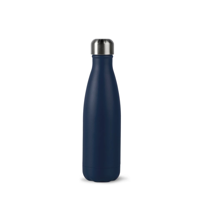 Butelka ze stali NILS 12/24H 0,5 L, niebieski