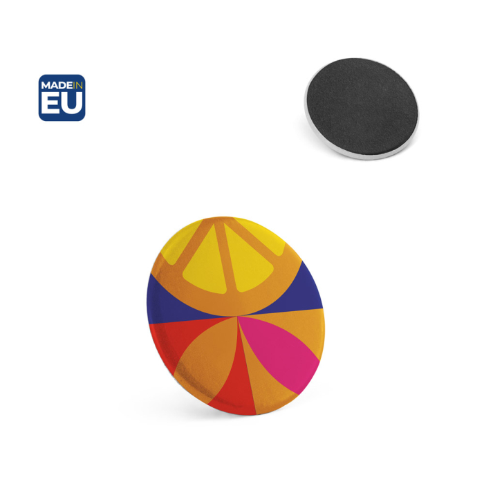 Button P'IN 4. Button P'IN 4. Okrągły magnes