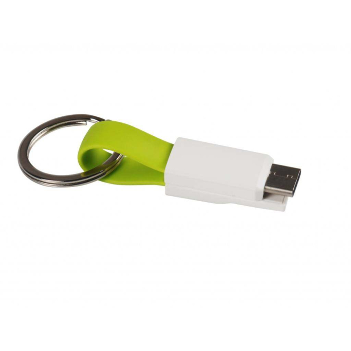 C TYPE - Przewód ładujący z breloczkiem