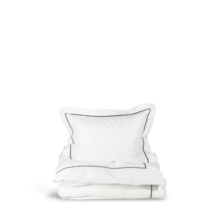 CARL DUVET ZESTAW POŚCIELI, BIAŁY