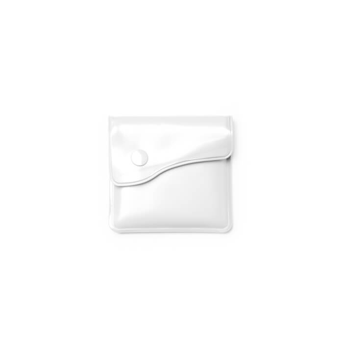 CENIX - Kieszonkowa popielniczka z PVC i aluminium