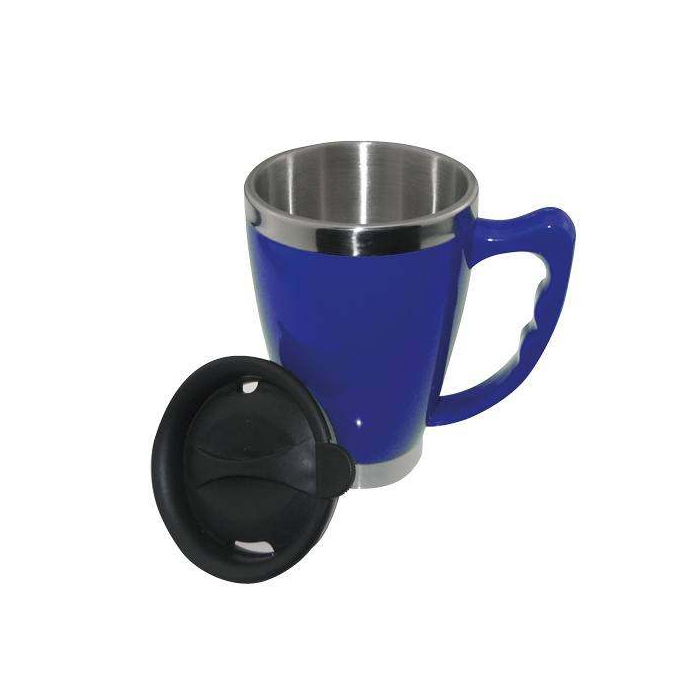 CERAMIC - Kubek termiczny, ceramiczno-metalowy, 400ml