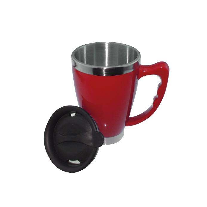 CERAMIC - Kubek termiczny, ceramiczno-metalowy, 400ml