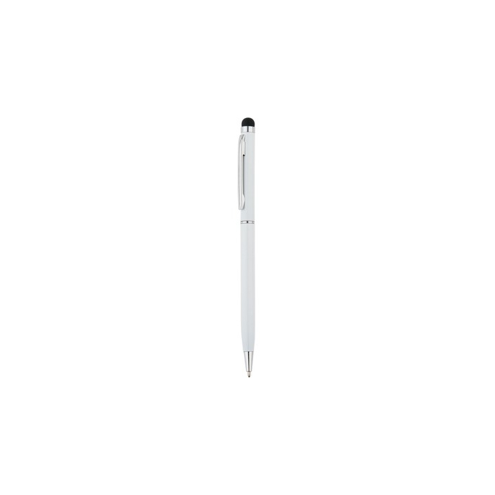 Cienki długopis, touch pen biały