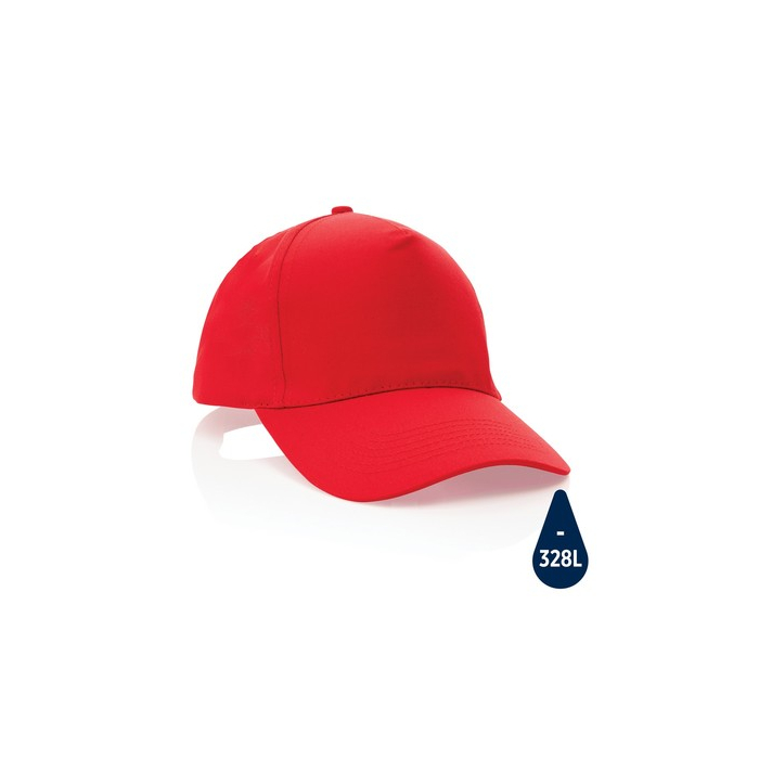 Czapka z daszkiem Impact AWARE™ czerwony